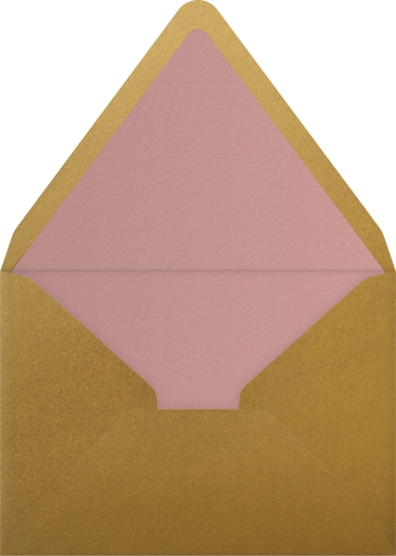 Gulab Border - Chand Sitara Envelope