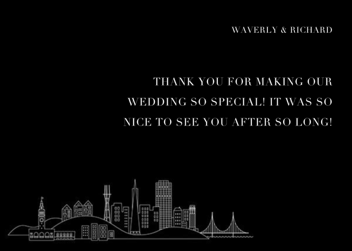 Skyline View (Stationery) - Stationery by Paperless Post