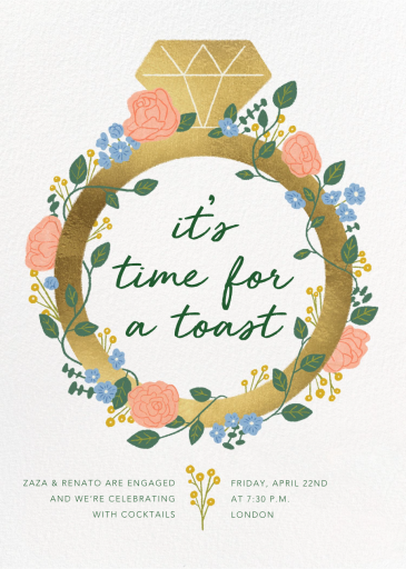 Forever Ring - Invitation by Paperless Post