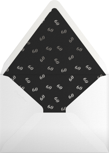 Sideways Lettering - Paperless Post Envelope