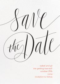 Saint-Preux - Save the Date by Paperless Post
