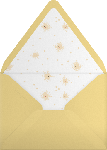 Happy Snowflake - Little Cube Envelope