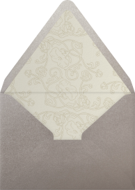 Embossed Vines - Paperless Post Envelope