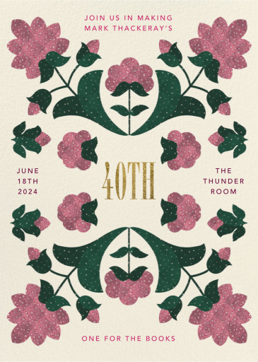 Pieced Together - Invitation by Cabana