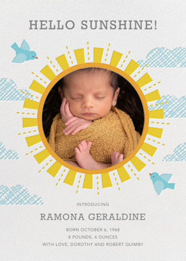 You Are My Sunshine by Petit Collage