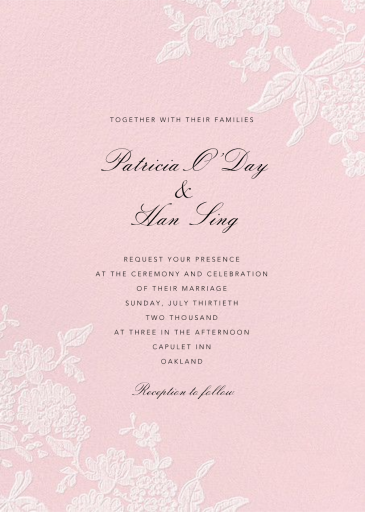 Hydrangea Lace I Tall by Oscar de la Renta