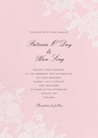 Hydrangea Lace I Tall by Oscar de la Renta