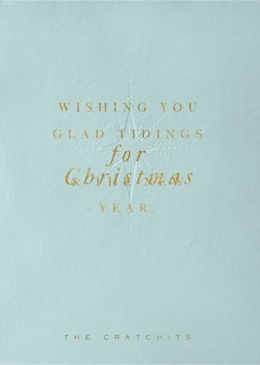 Isaiah - Christmas Card by Paperless Post - Back