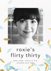 Flutter Photo - Birthday Invitation by CONFETTISYSTEM