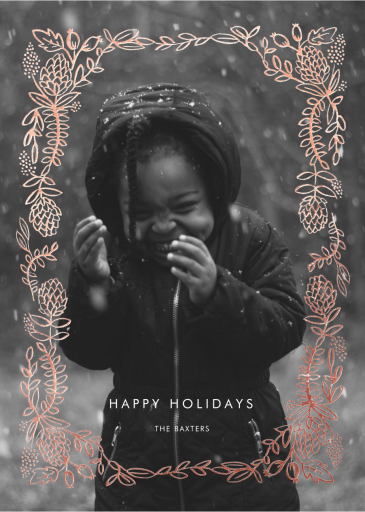 Botanical Lace (Photo) - Holiday Card by Rifle Paper Co.