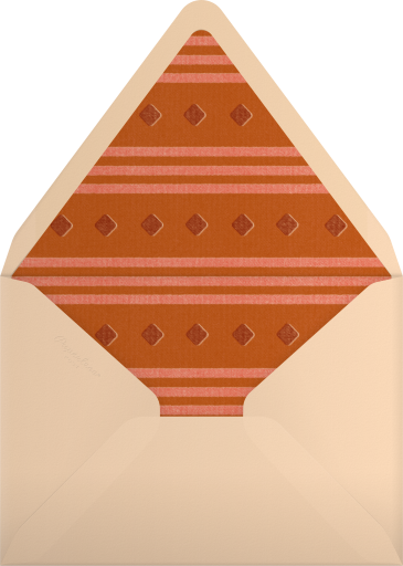 Potluck Menu - Paperless Post Envelope