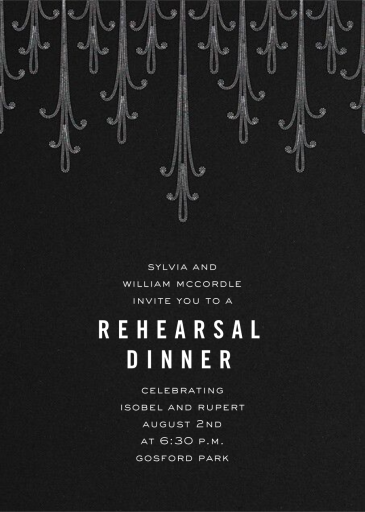 Allure - Rehearsal Dinner Invitation by Paperless Post