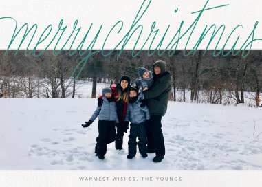 Handwritten - Christmas Card by Paperless Post
