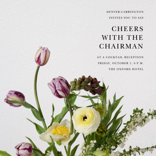 Eyrignac - Corporate Reception Invitation by Putnam & Putnam