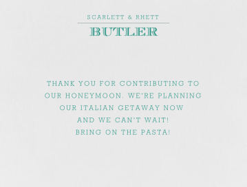 Aperitif (Thank You) by Crane & Co.