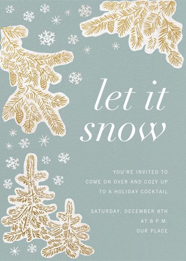 Snow-capped Invitation