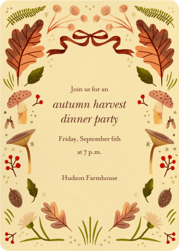 Harvest Finds - Invitation by Hello!Lucky