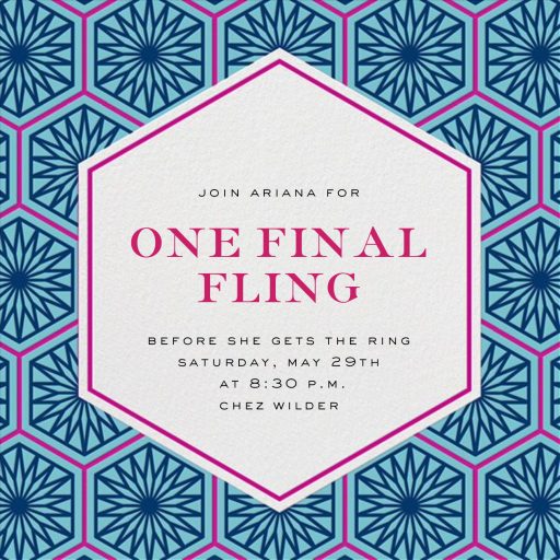 Positano - Bachelorette Party Invitation by Jonathan Adler