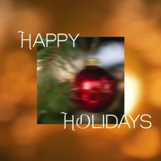 HAPPY HOLIDAYS