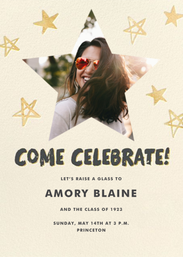 Reach for the Stars - Invite - Celebration Invitation by Hello!Lucky