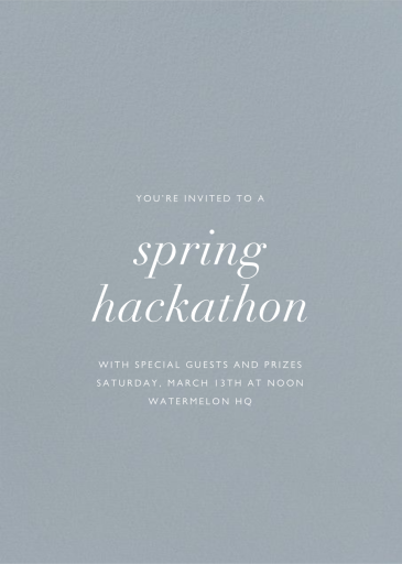 Pacific by Paperless Post