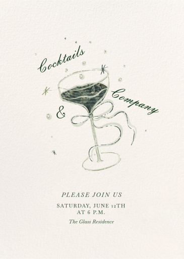 Moonlit Coupe - Party Invitation by Ten Story Stationery