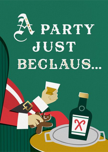 Party Just Beclaus - Christmas Party Invitation by Cheree Berry Paper & Design