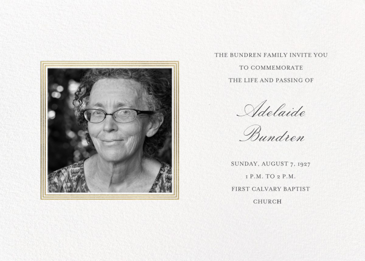 Square Frame - Party Invitation by Paperless Post