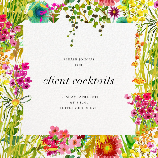 Tresco - Cocktail Party Invitation by Liberty