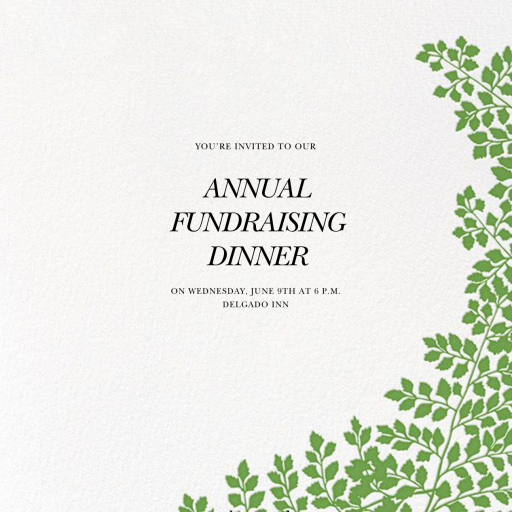 Fern II by Paperless Post