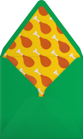 Football Friendsgiving - Paperless Post Envelope