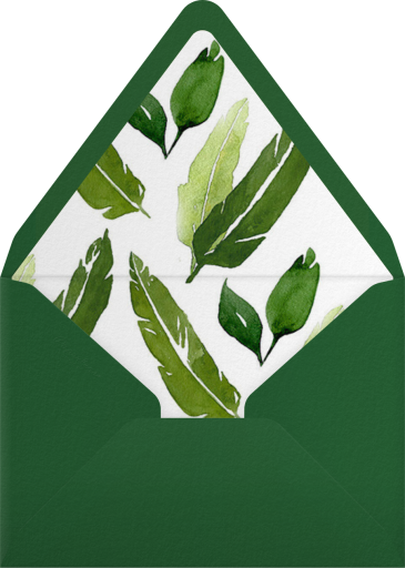 Anthurium - Paperless Post Envelope