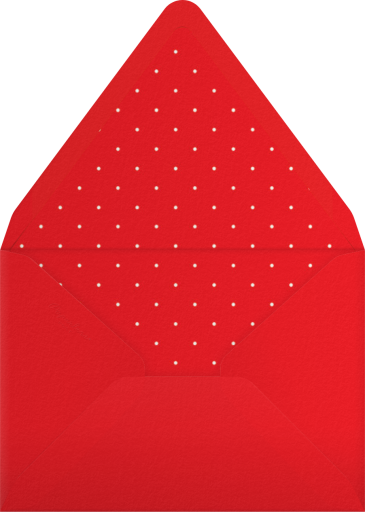 Written in Tinsel - Paperless Post Envelope