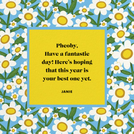 Happy Daisies (Krista Perry) - Birthday Card by Red Cap Cards