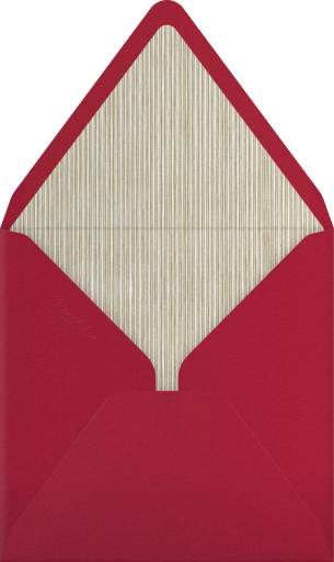 Oro - Paperless Post Envelope