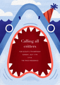 Bigmouth Strikes Again - Birthday Invitation by Paperless Post