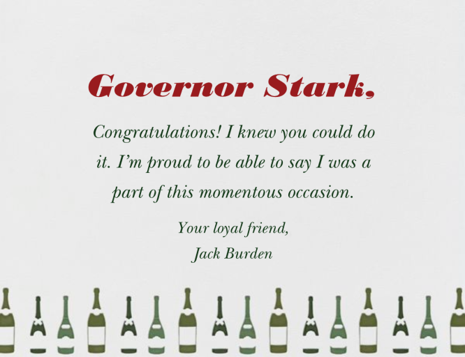 Congratulations - Congratulations Card by Paperless Post - Back