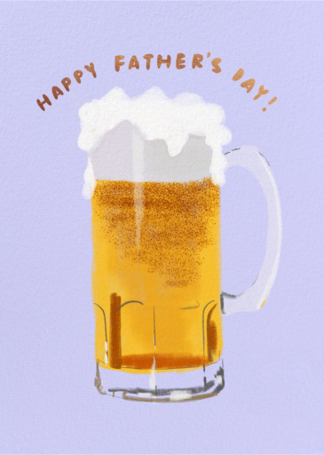 Extra Foam - Greeting Card by Carolyn Suzuki Studio