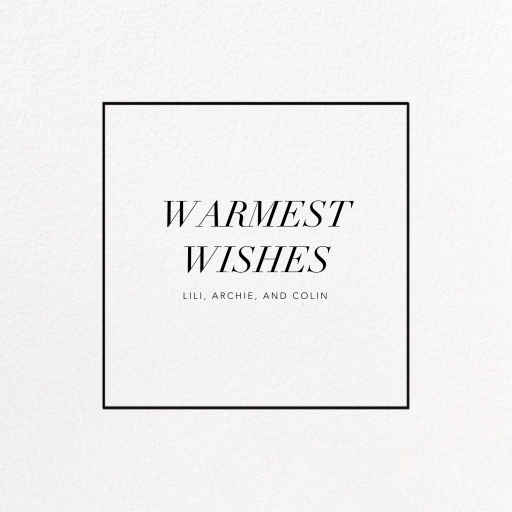 Konfetti Photo - Holiday Card by Kelly Wearstler - Back