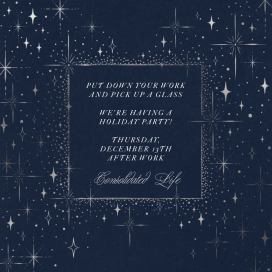 Twinkling Stars by Paperless Post