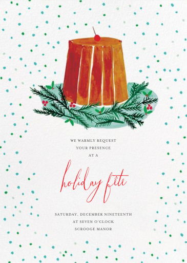 Just Desserts - Holiday Party Invitation by Mr. Boddington's Studio