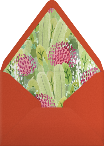 Floral Garland - Paperless Post Envelope