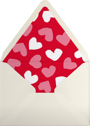 Script Hearts - KSNY - kate spade new york Envelope