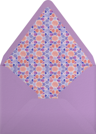 Watercolor Sky - Paperless Post Envelope