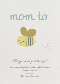 Baby Buzz - Baby Shower Invitation by Little Cube