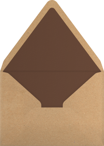 Farmers Market Baby Shower Invitation Envelope