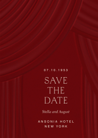 La cortina de Paperless Post