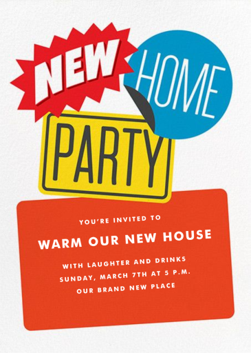 New and Improved - Housewarming Invitation by Paperless Post