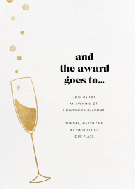 Champagne Flute - Get-Together Invitation by Paperless Post