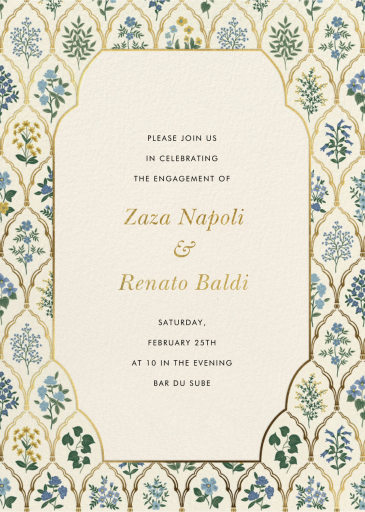 Hawthorne Arch - Engagement Party Invitation by Rifle Paper Co.